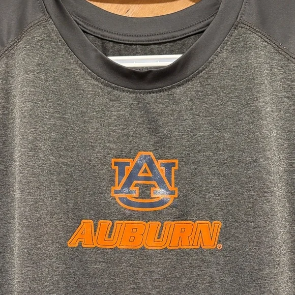 Auburn University Men's Grey T Shirt Knights Apparel Large Collegiate - Picture 2 of 5